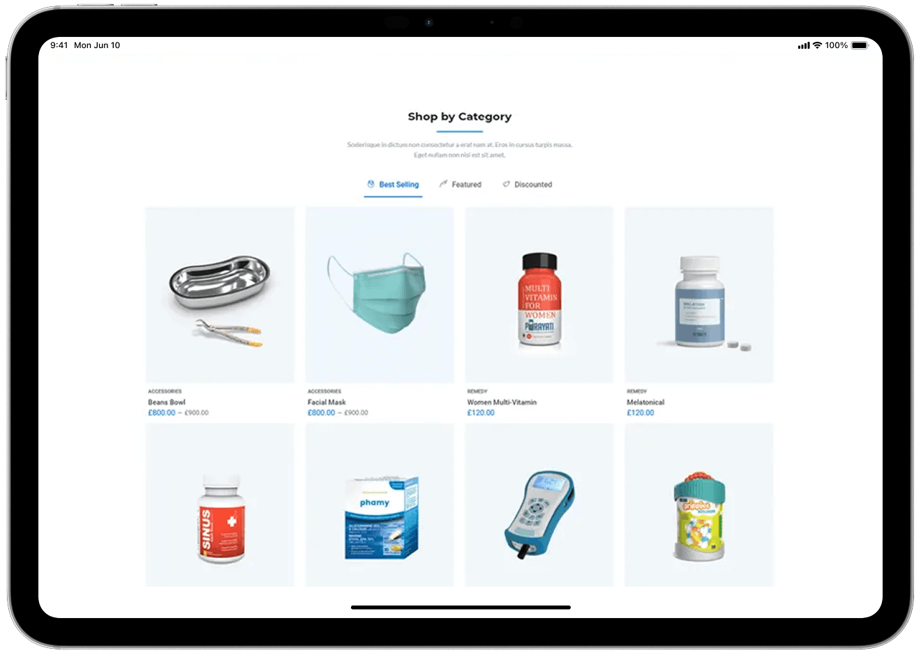 Online Medicine Marketplace (E-Commerce)