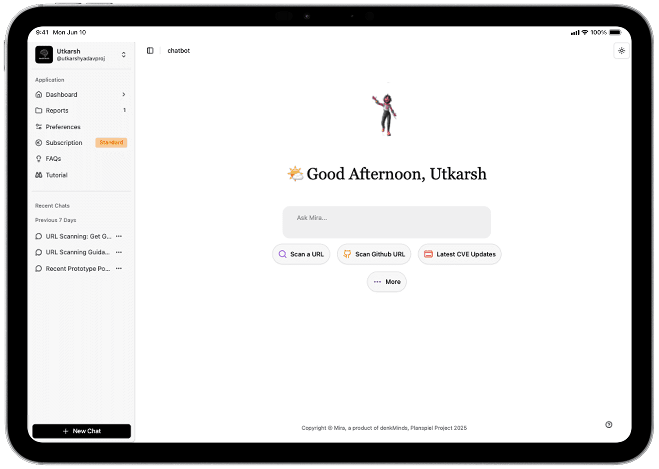 Cybersecurity AI Agent for Enterprise Risk Assessment